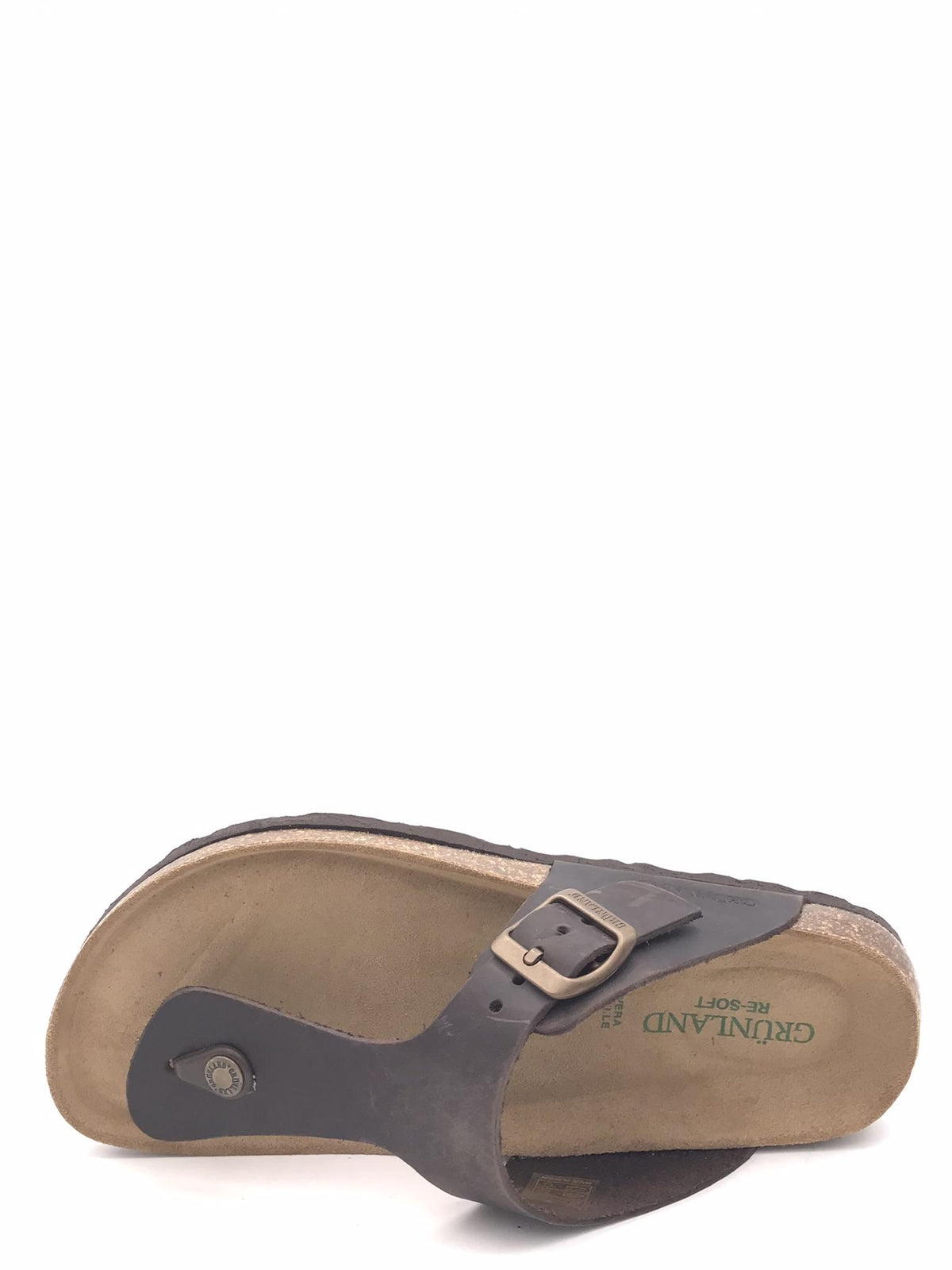 Ciabatta uomo infradito Bobo mogano CC 1637 MARRONE GRUNLAND 