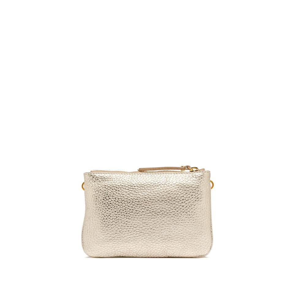 Borsa Frida small light gold BS10435 PLATINO GIANNI CHIARINI 