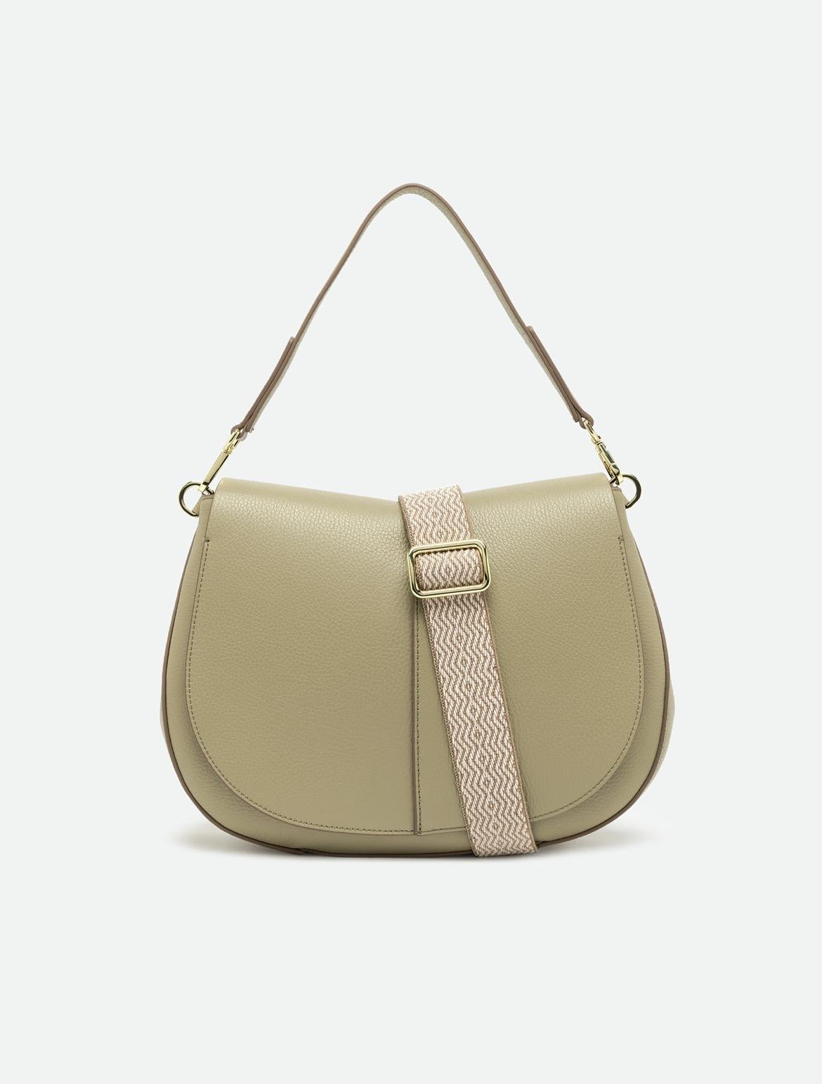 Borsa Helena round large willow BS6037 SALVIA GIANNI CHIARINI 