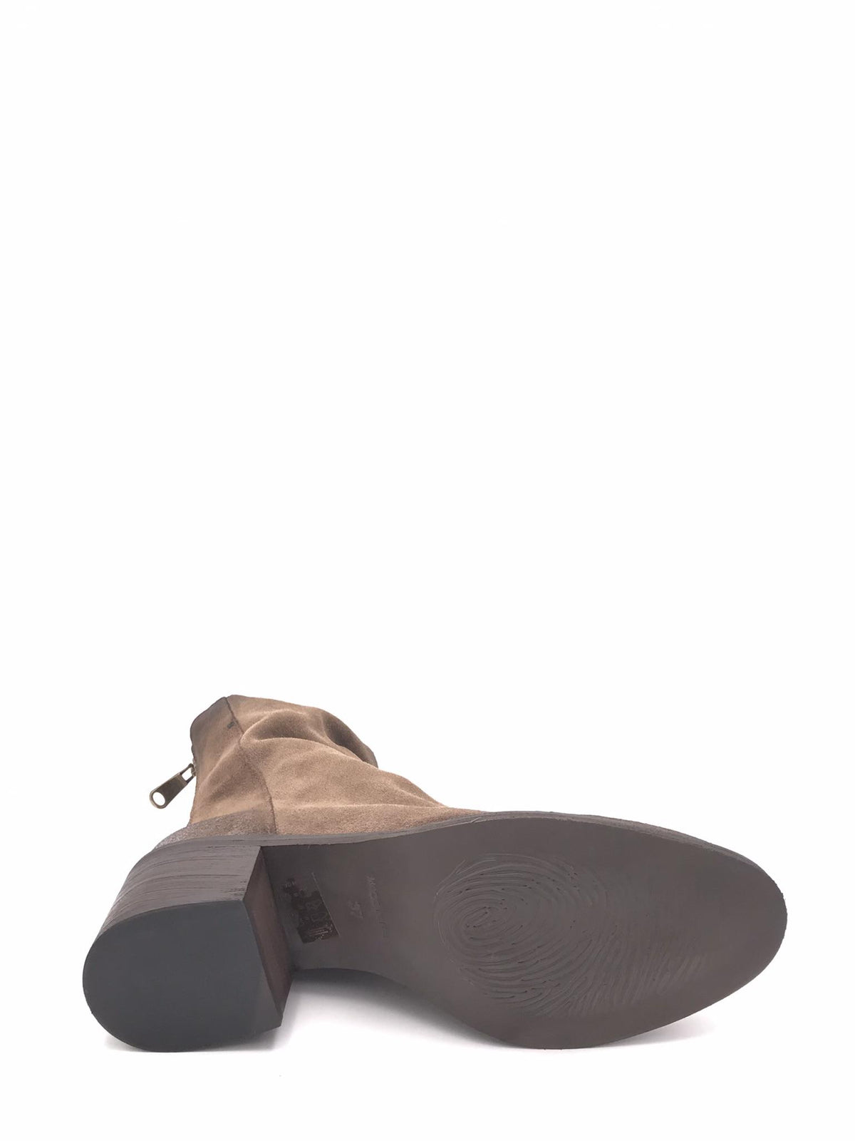Tronchetto arricciatoin crosta fango TC2177 FANGO METISSE 