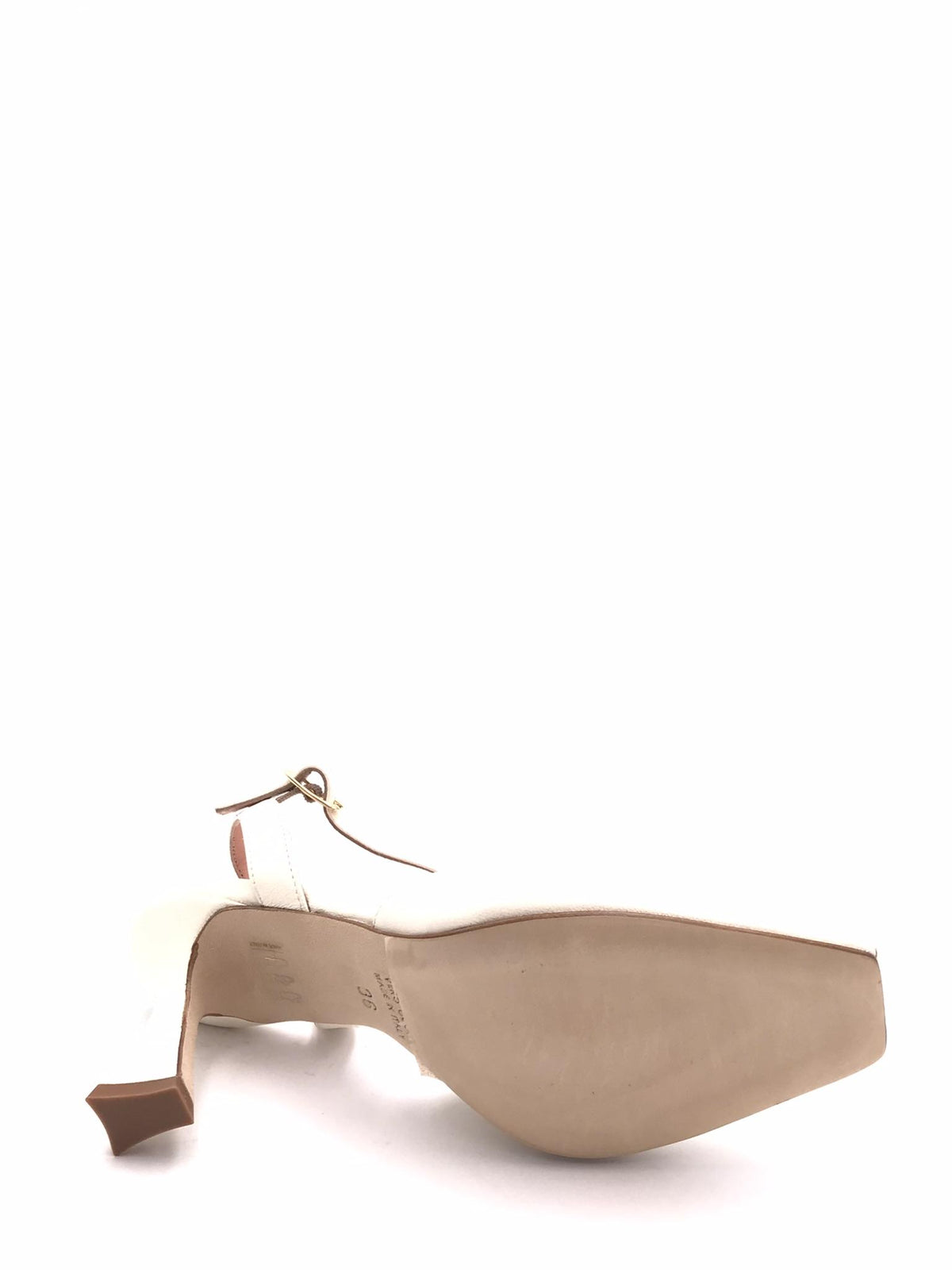 Sandalo Fanny in nappa panna SR2506 PANNA ZULIAN 