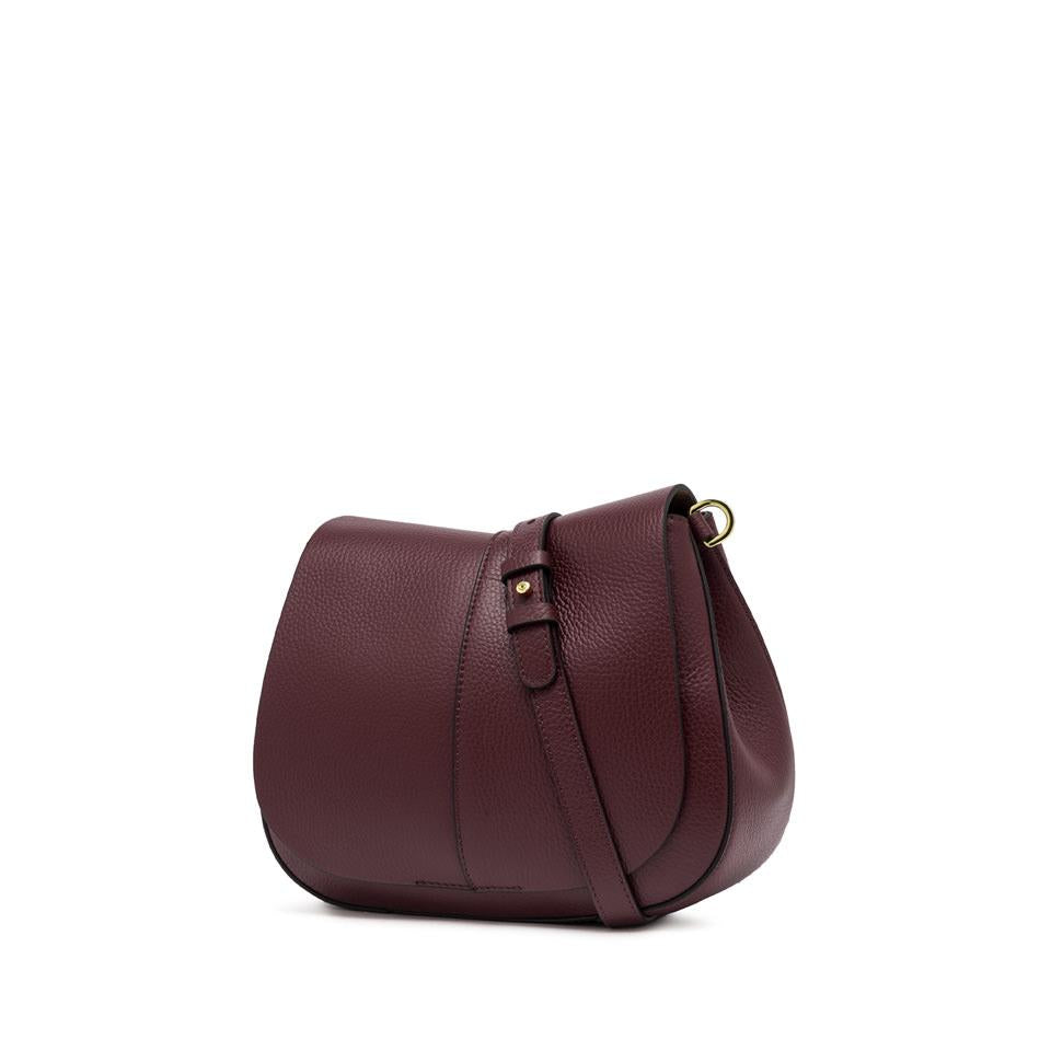 Borsa Helena round wine berry BS6036 BORDEAU GIANNI CHIARINI 