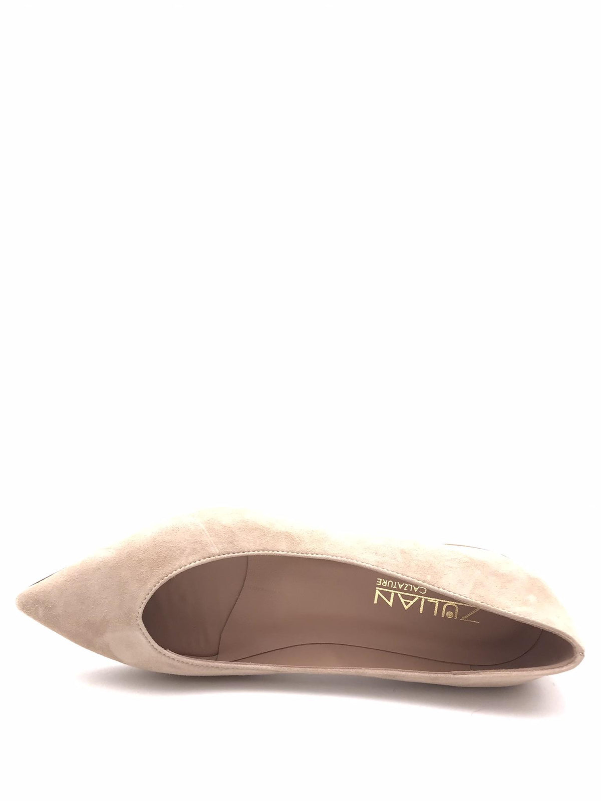 Ballerina Rita in camoscio sabbia