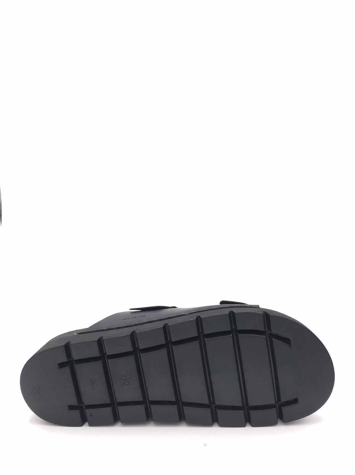 Ciabatta Lero doppia fibbia nera CI 3095 NERO GRUNLAND 