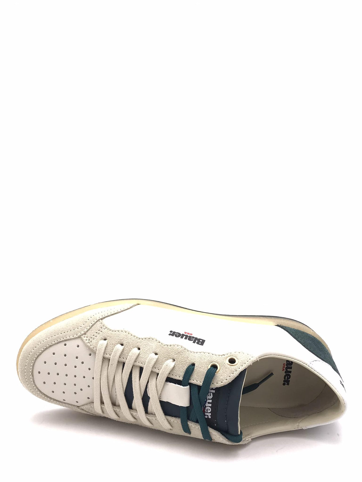Sneakers uomo Murray 01 bianco-verde MURRAY01 VILBIANCO/VERDE BLAUER 