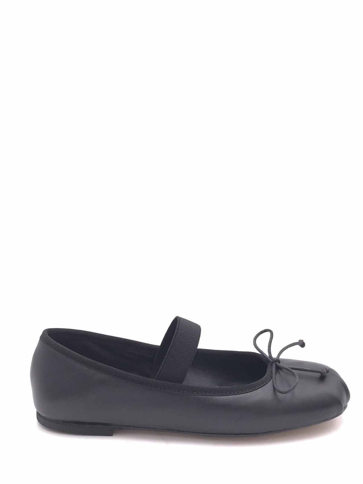 Ballerina in pelle nera 5016 NERO OFFICINA 