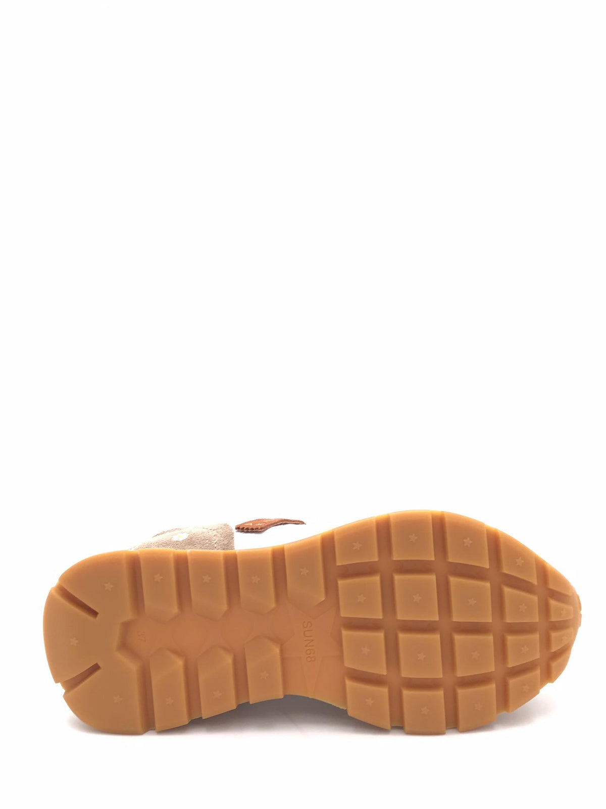 Sneakers Ally vintage bianco panna Z36207 BIANCA SUN 68 