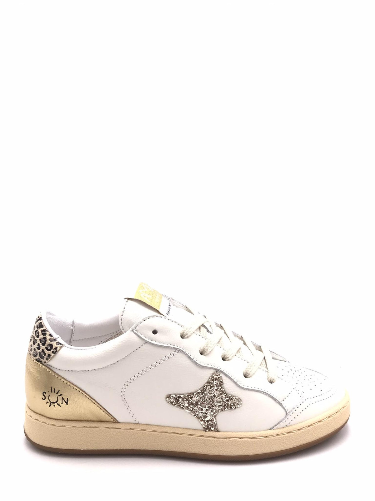 Sneakers Sun bianca-platino 4563 BIANCA/PLATINO AMA BRAND 