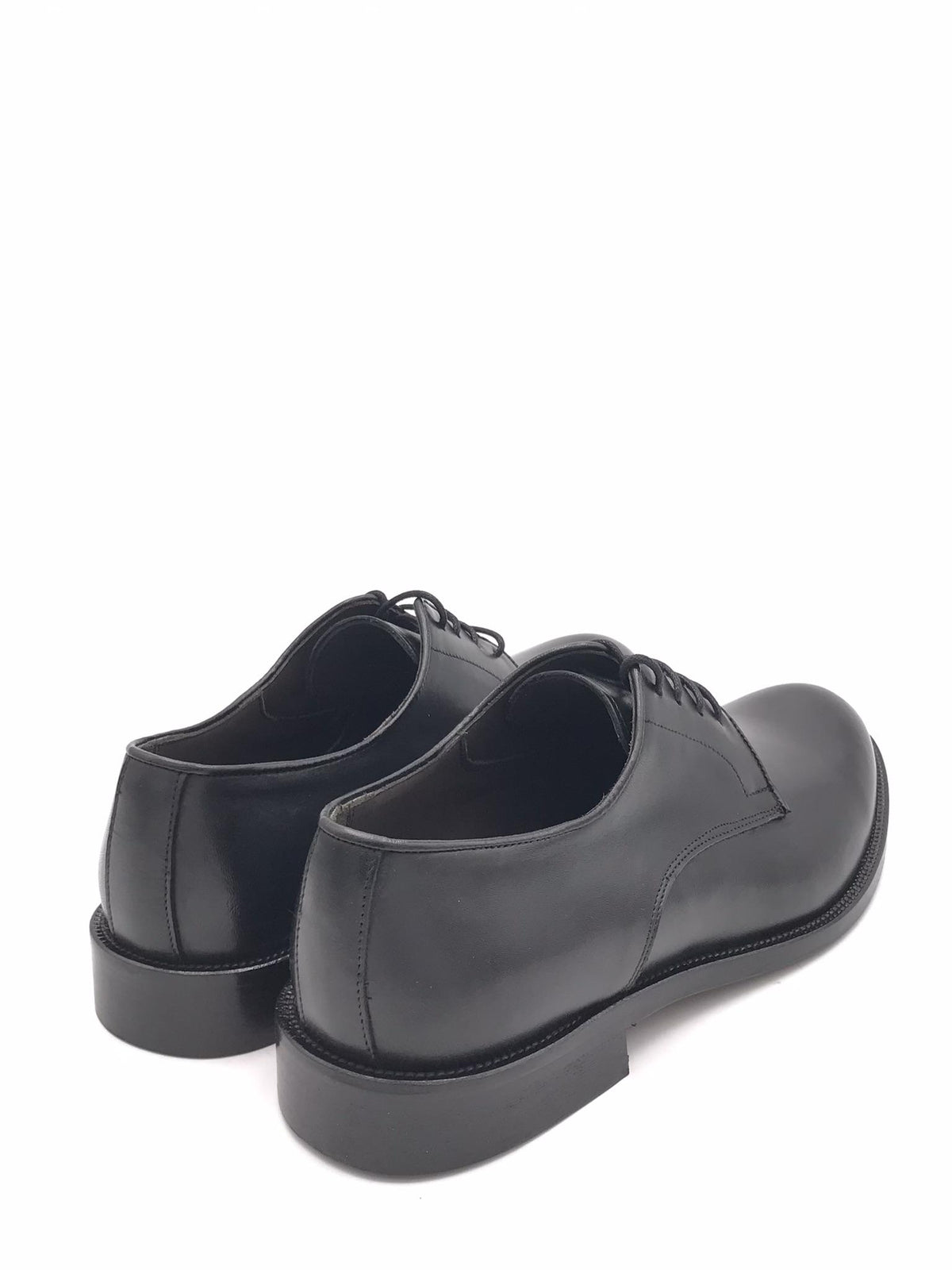 Scarpa allacciata elegante in vitello nero 1374 NERO EXTON 
