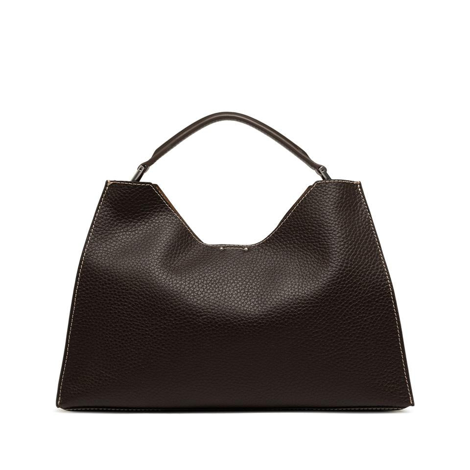 Borsa Aurora large espresso BS10566 TESTA DI MORO GIANNI CHIARINI 