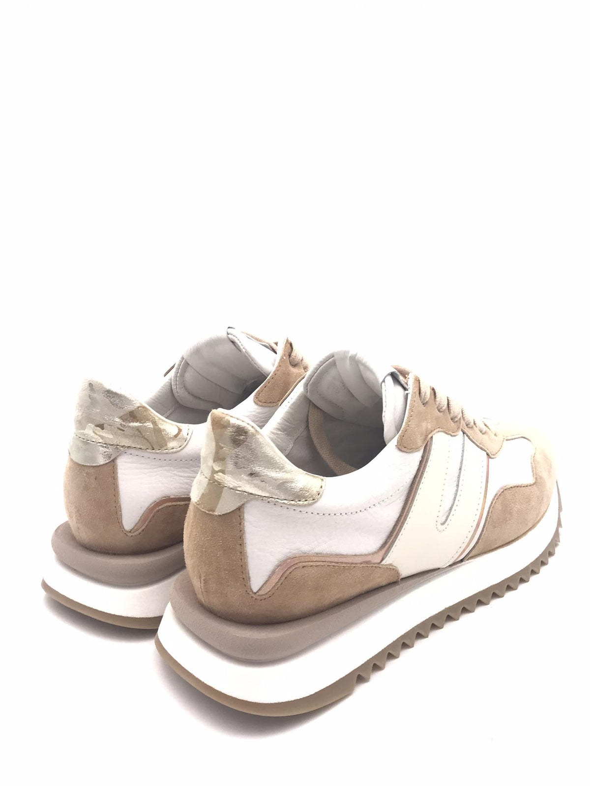 Sneakers running beige-bianco 2205 BEIGE CATERINA C 