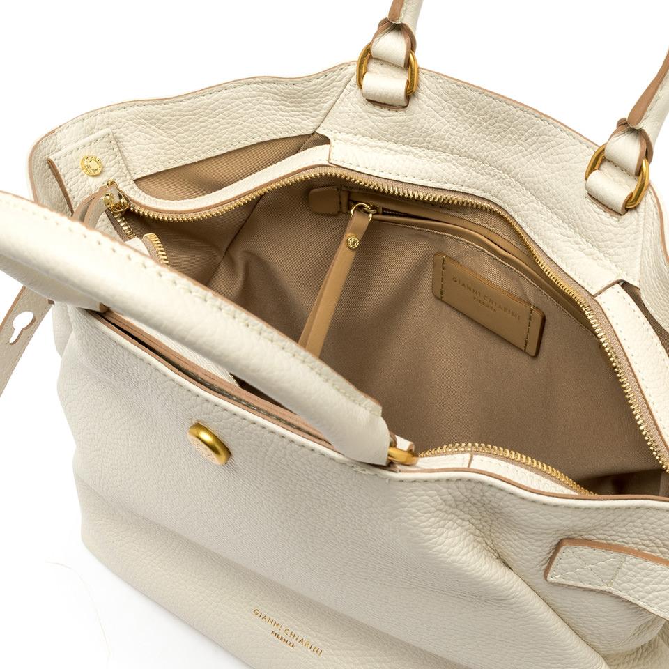 Borsa Claudette marble BS11891 LATTE GIANNI CHIARINI 