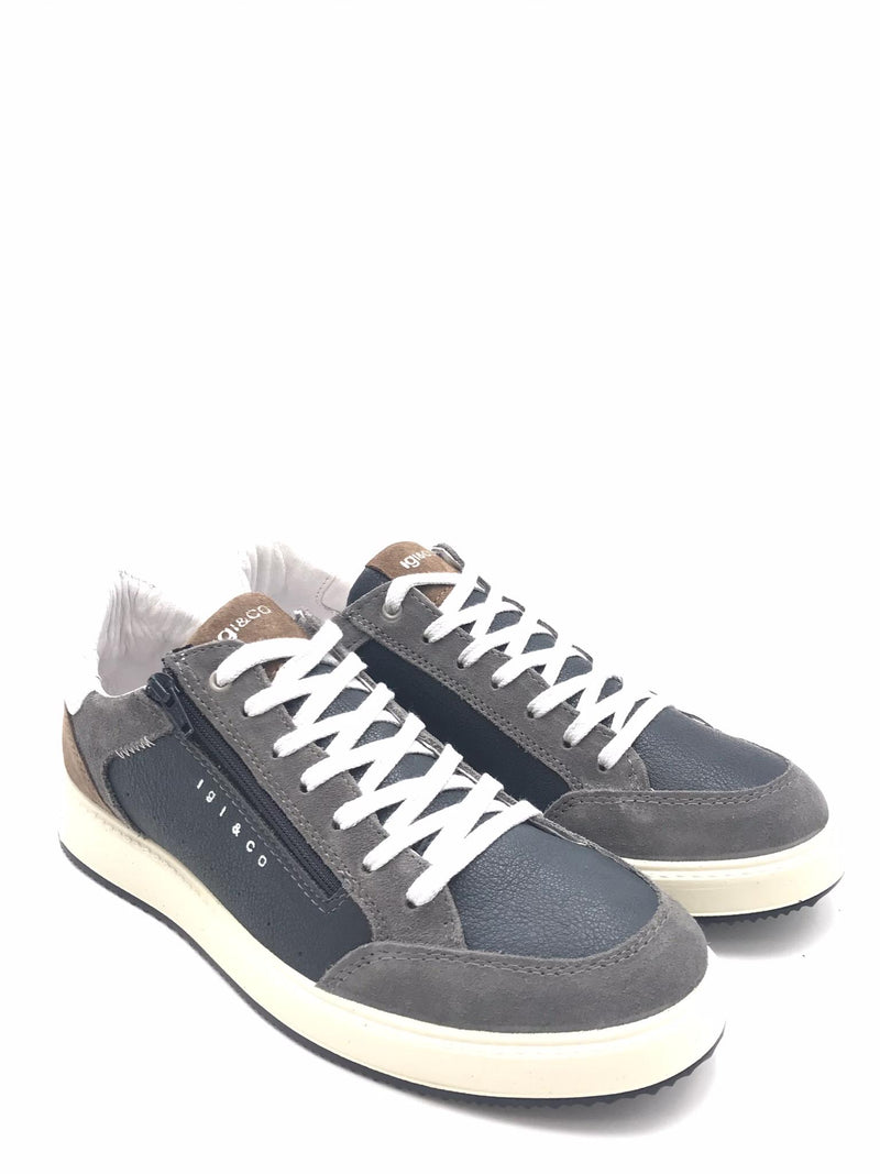 Sneakers Santiago grigia-blu 1125100 GRIGIO-BLU IGI&CO 