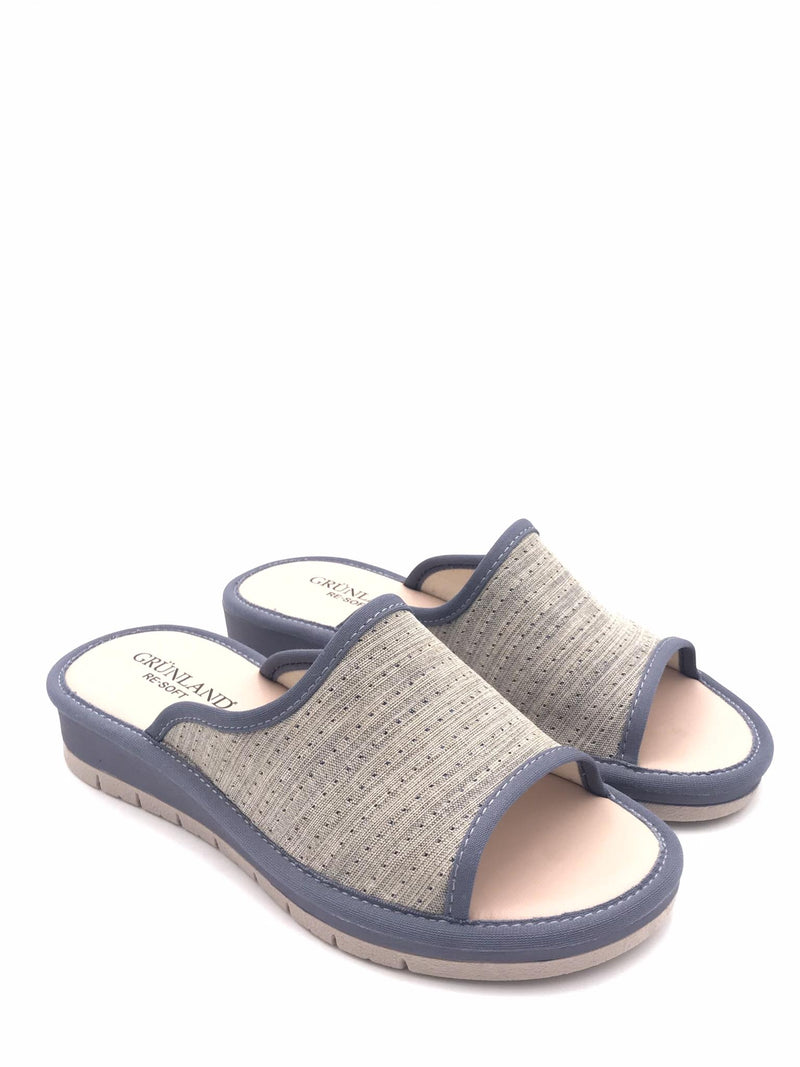 Ciabatta Dola in tessuto blu CI 3098 BLU GRUNLAND 
