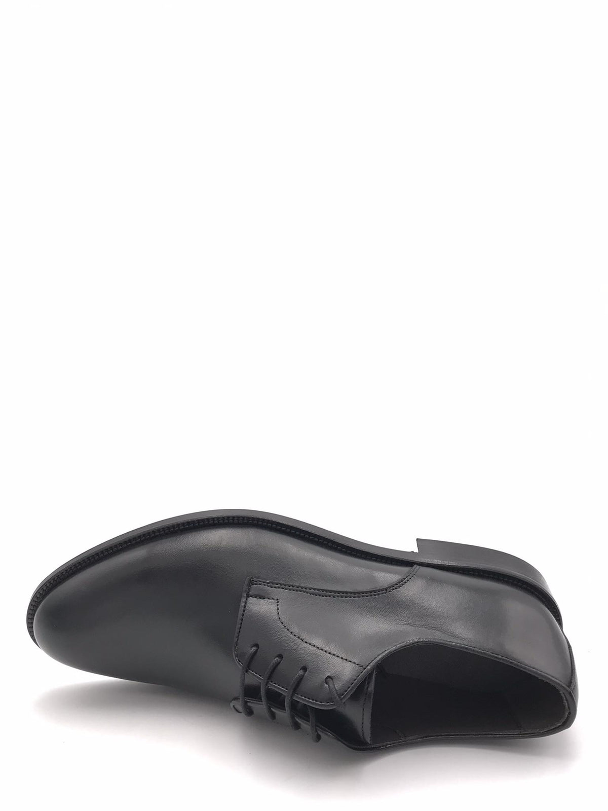 Scarpa allacciata elegante in vitello nero 1374 NERO EXTON 