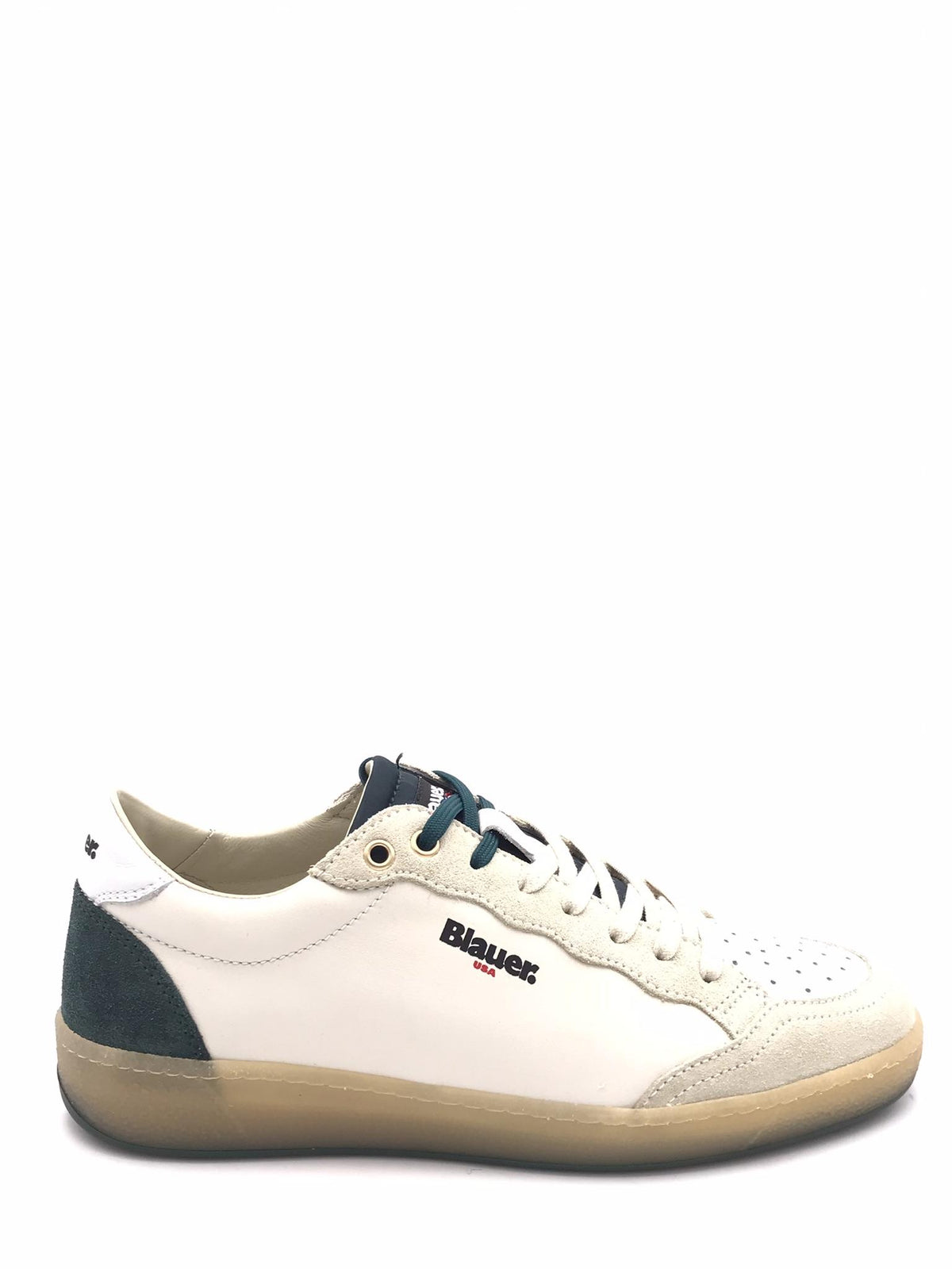 Sneakers uomo Murray 01 bianco-verde MURRAY01 VILBIANCO/VERDE BLAUER 