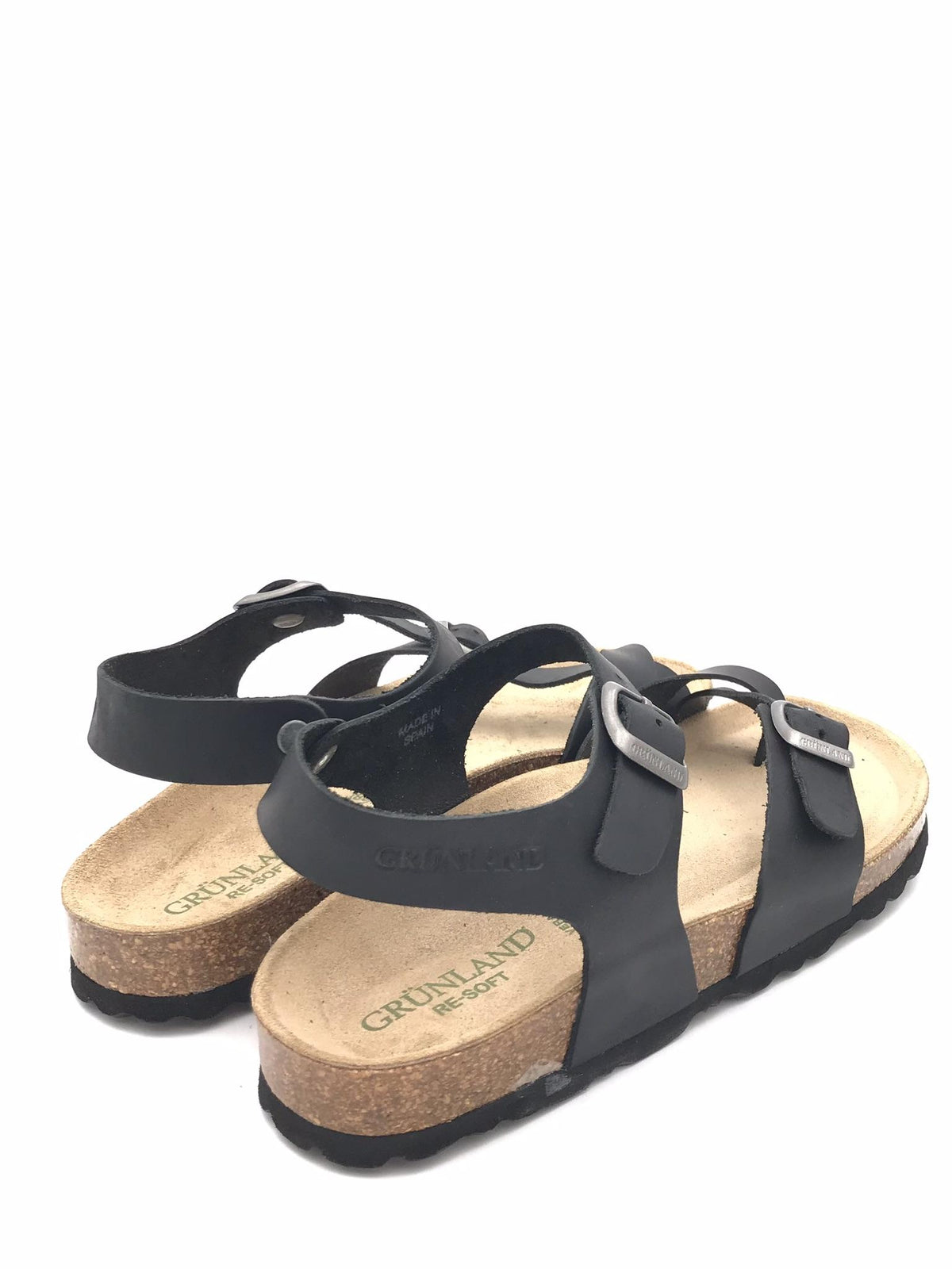 Sandalo donna  infiladito Sara nero SB 2057 NERO GRUNLAND 