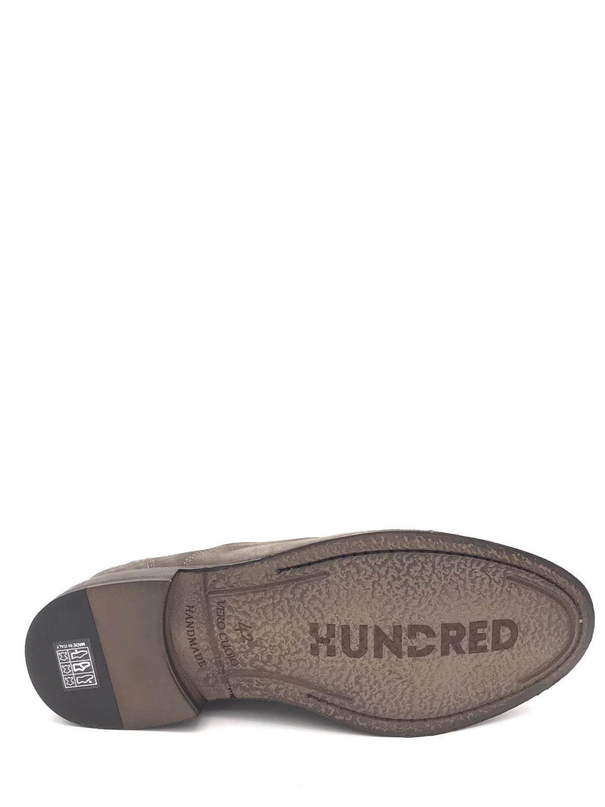 Scarpa uomo slip on grigio lavato M865-05 GRIGIO HUNDRED 100 