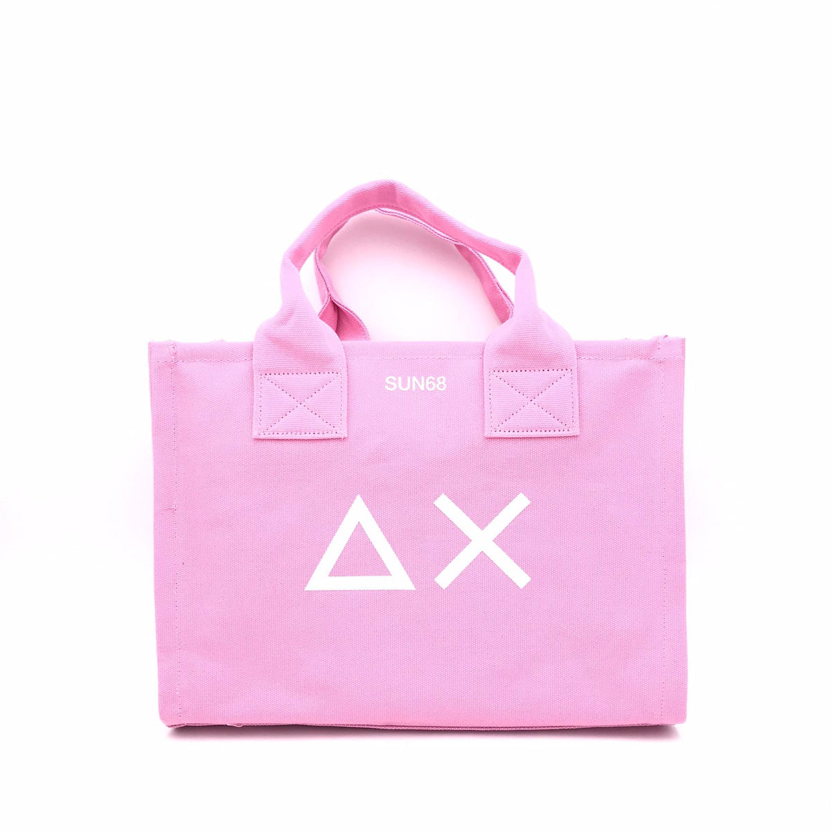 Borsa canvas beach bag rosa X35212 ROSA SUN 68 