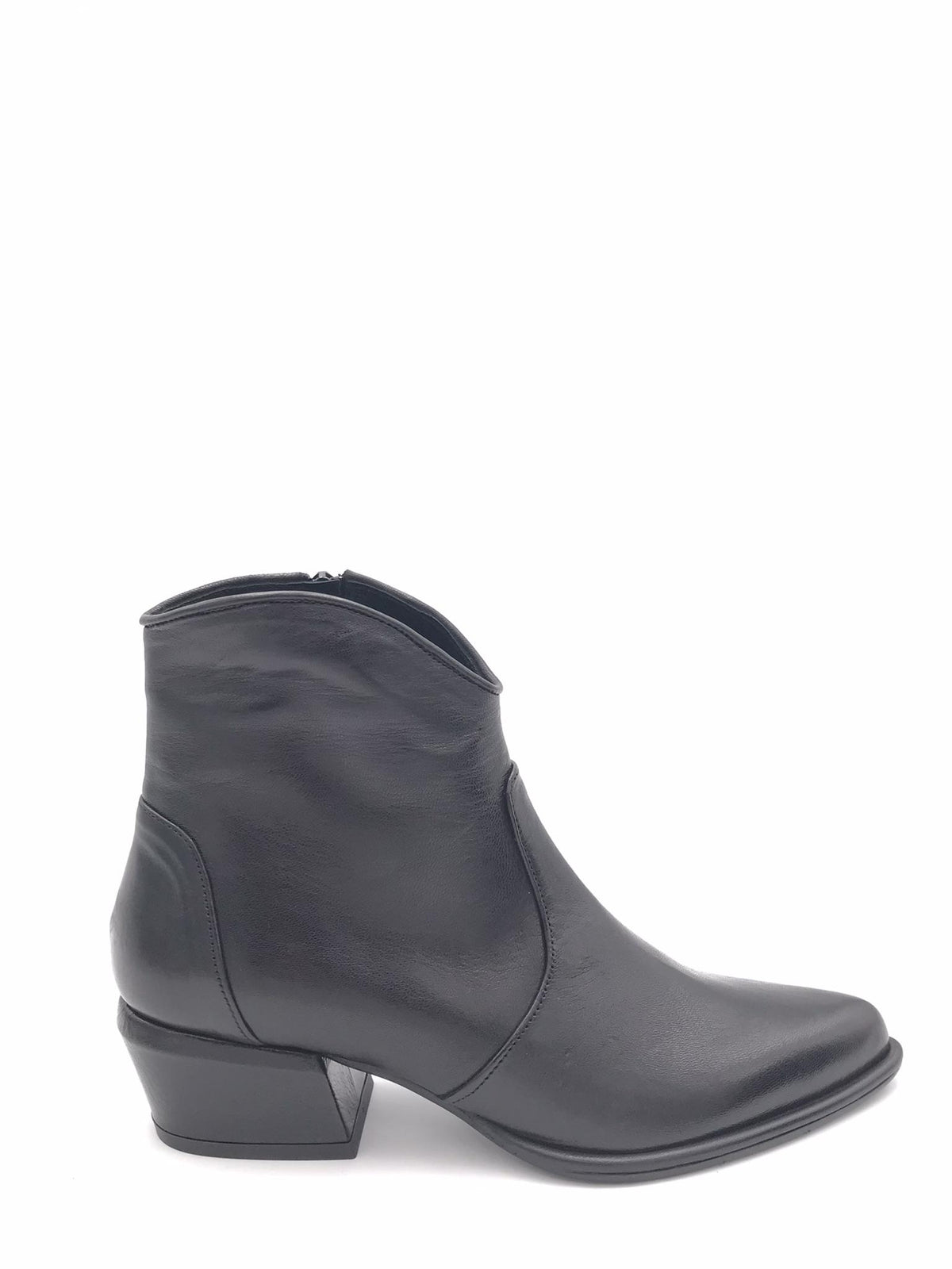 Texano Jane in pelle nera SR1039 NERO ZULIAN 