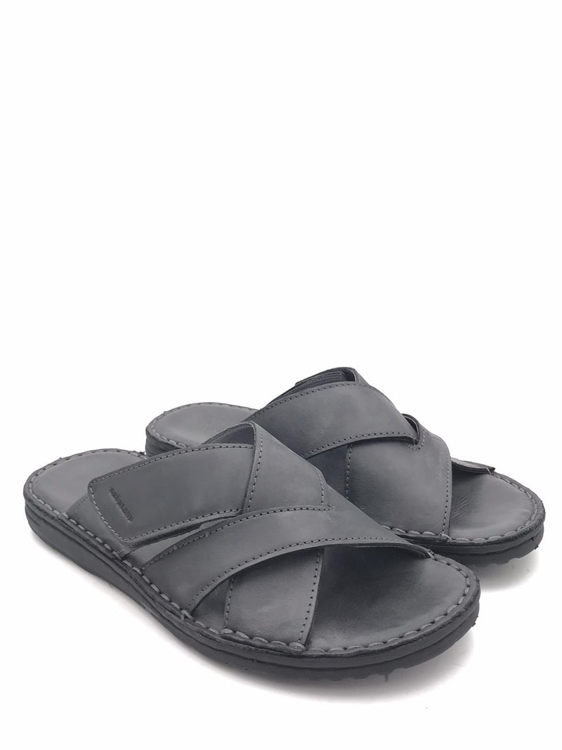 Ciabatta uomo Lapo intrccio nera CI 2494 NERO GRUNLAND 