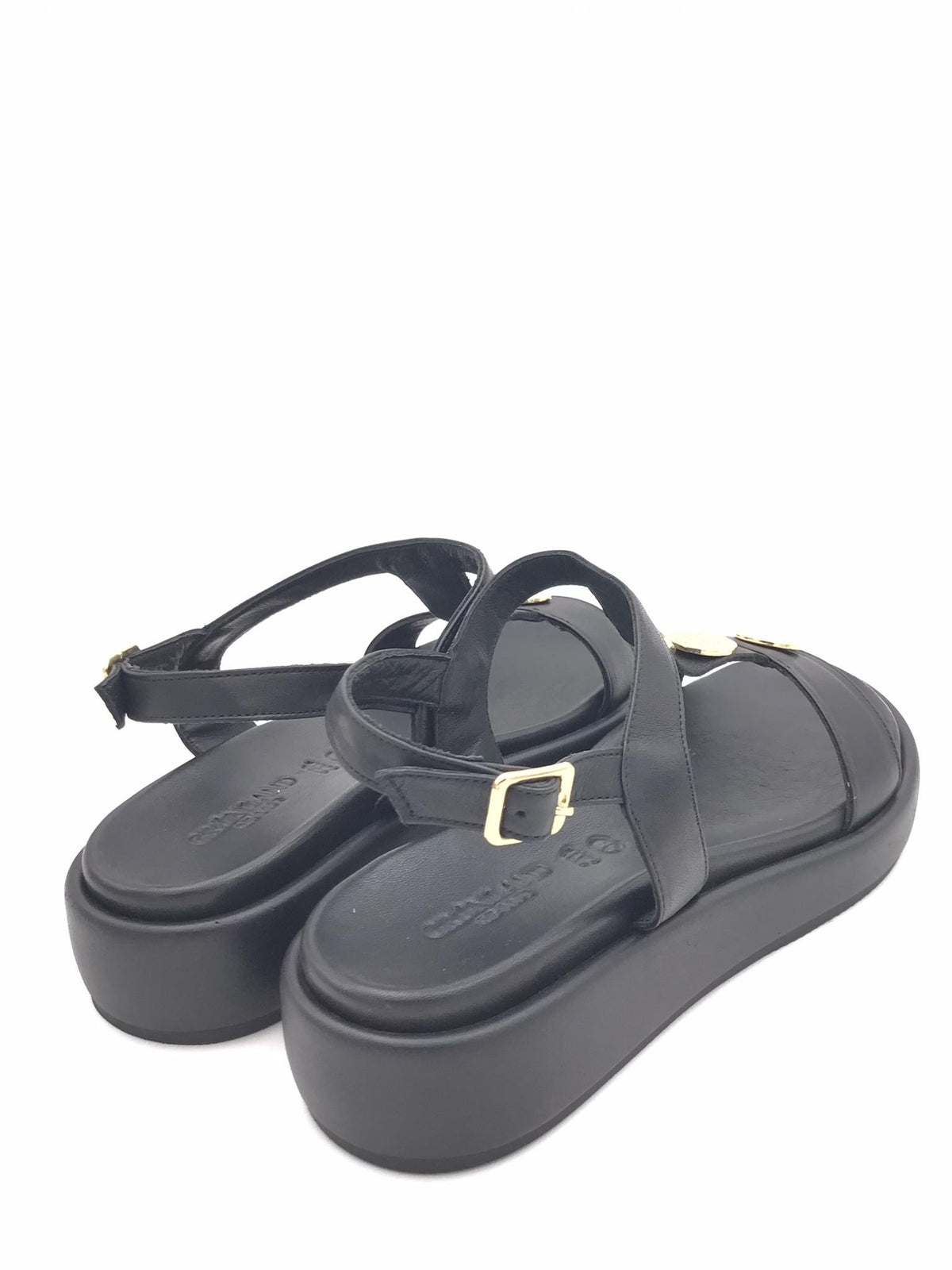 Sandalo basso Fles nero SA 2078 NERO GRUNLAND 