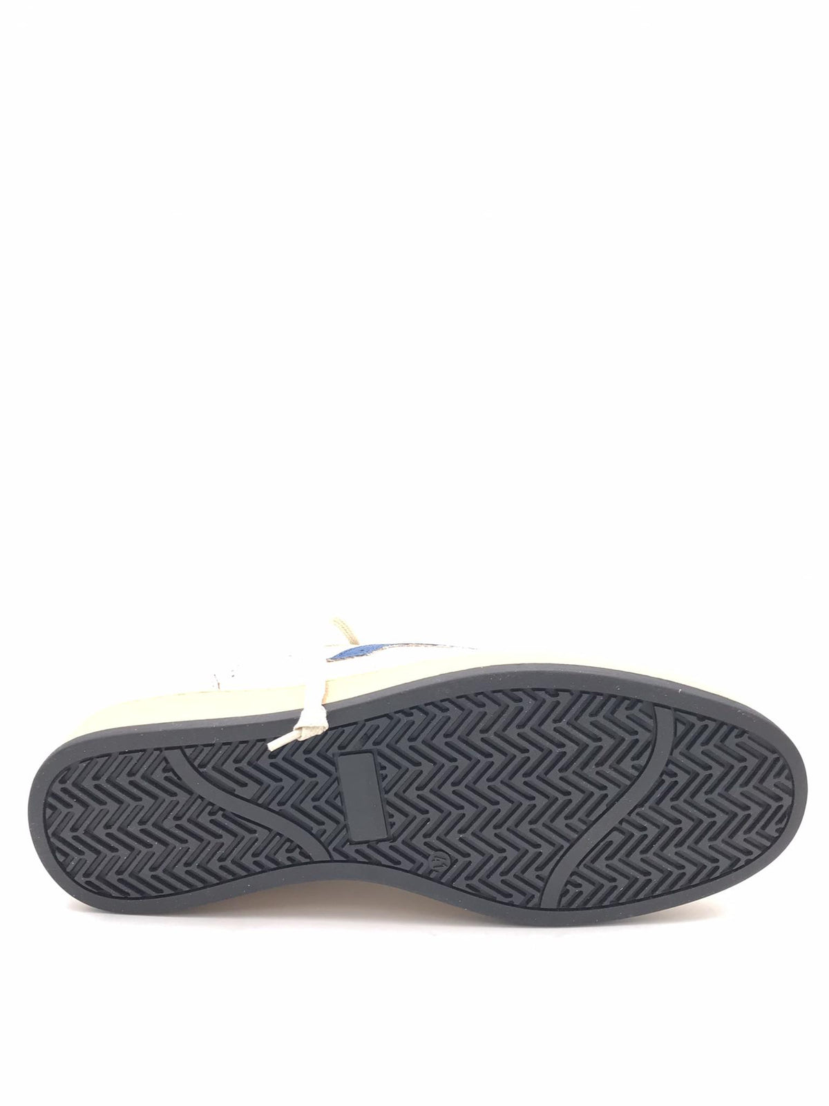 Sneakers uomo in pelle latte