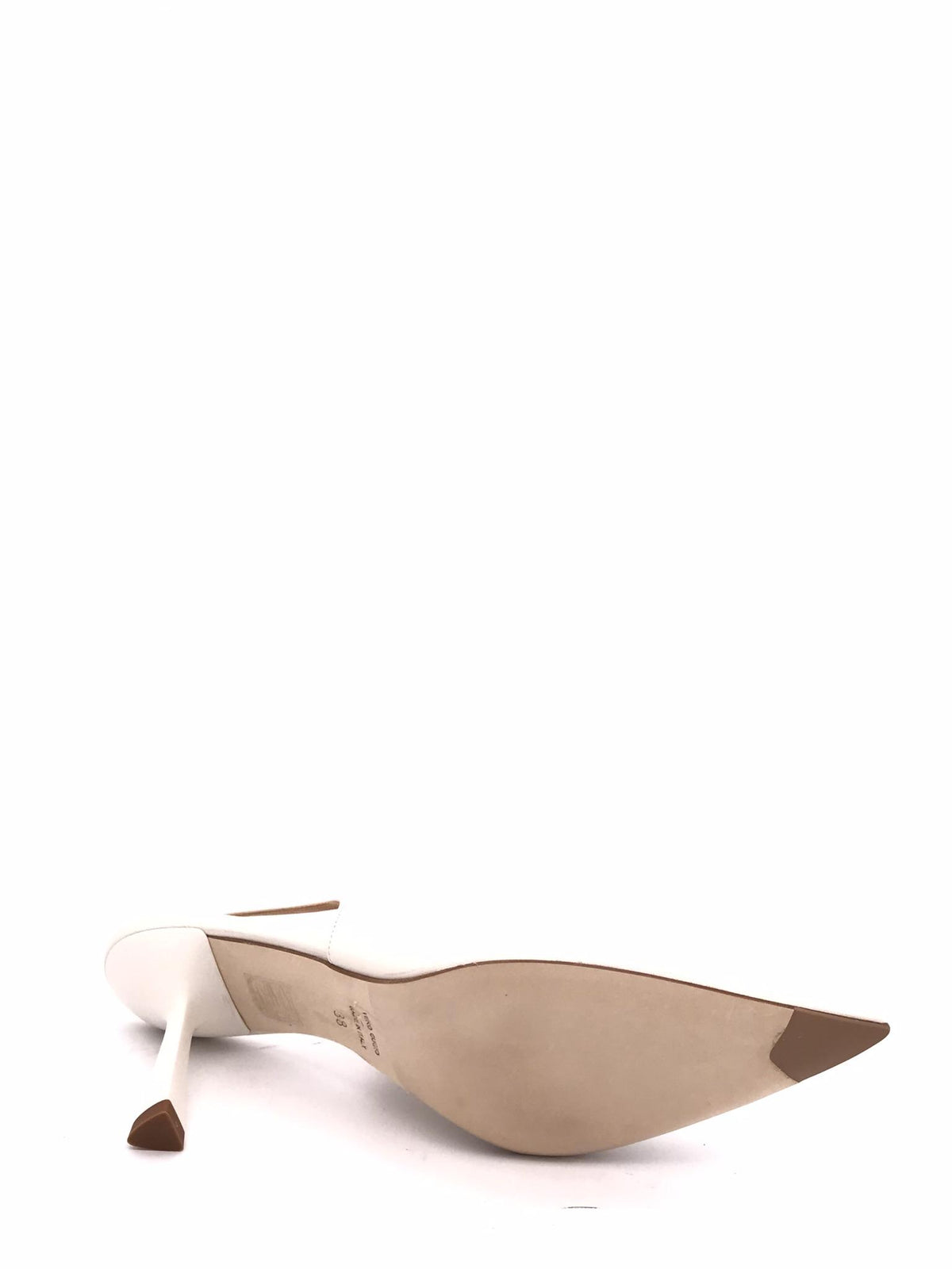 Slingback in pelle avorio 3006 AVORIO ZULIAN 