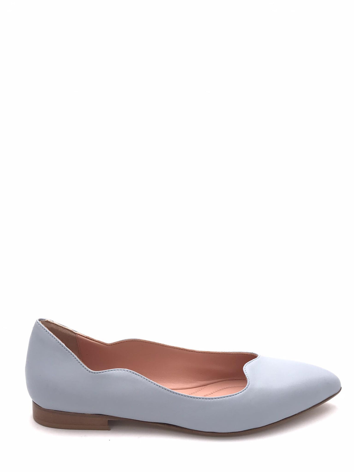 Ballerina in nappa azzurra SR2015 AZZURRO ZULIAN 