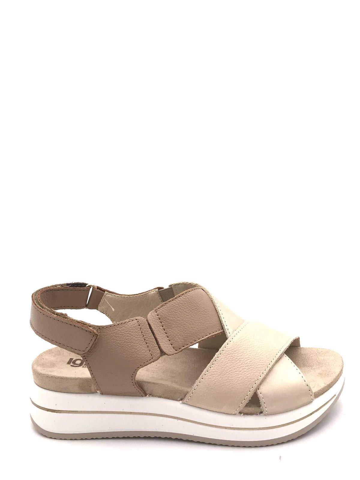 Sandalo donna Sindy taupe-platino 7675511 TAUPE IGI&CO 