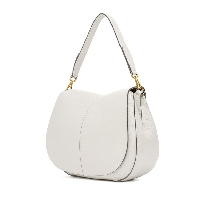 Borsa Helena round large marble BS6037 LATTE GIANNI CHIARINI 