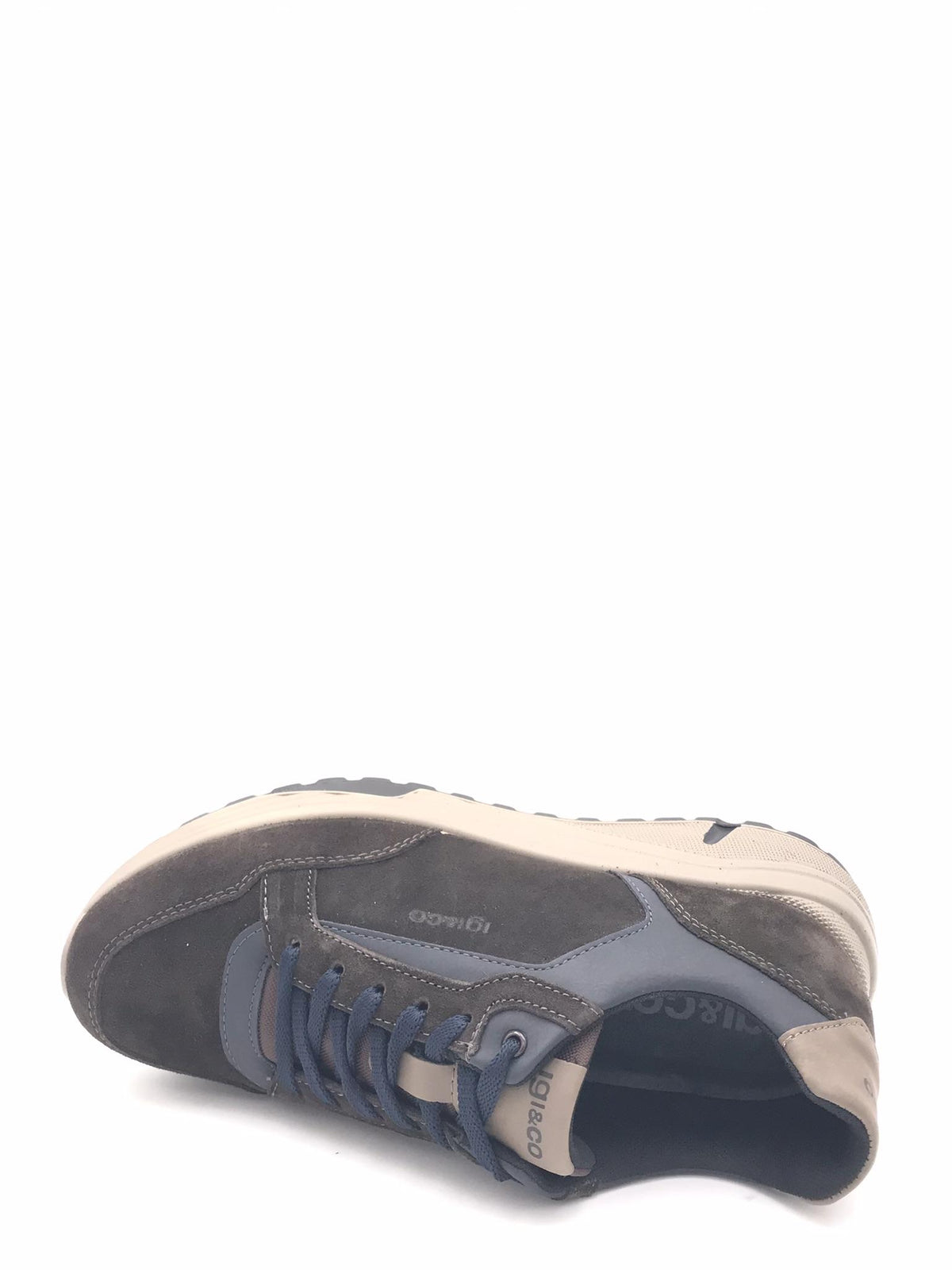Sneakers Seth caffe-blu 8640311 CAFFE-BLU IGI&CO 