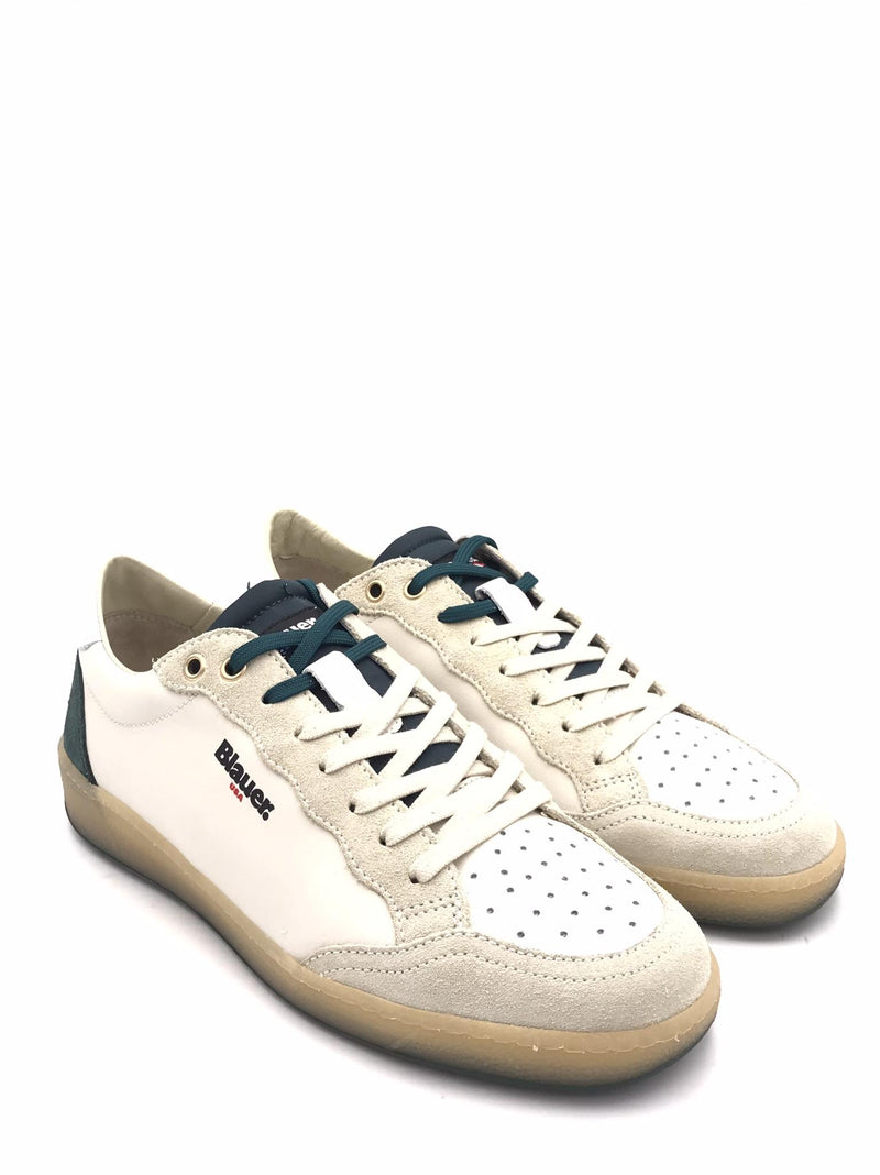 Sneakers uomo Murray 01 bianco-verde MURRAY01 VILBIANCO/VERDE BLAUER 