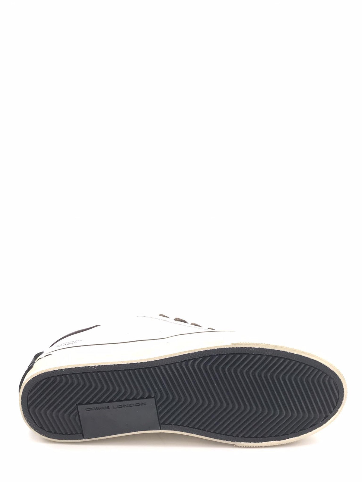 Sneakers distressed 2.0 bianca-marrone 11075 BIANCA-MARRONE CRIME LONDON 