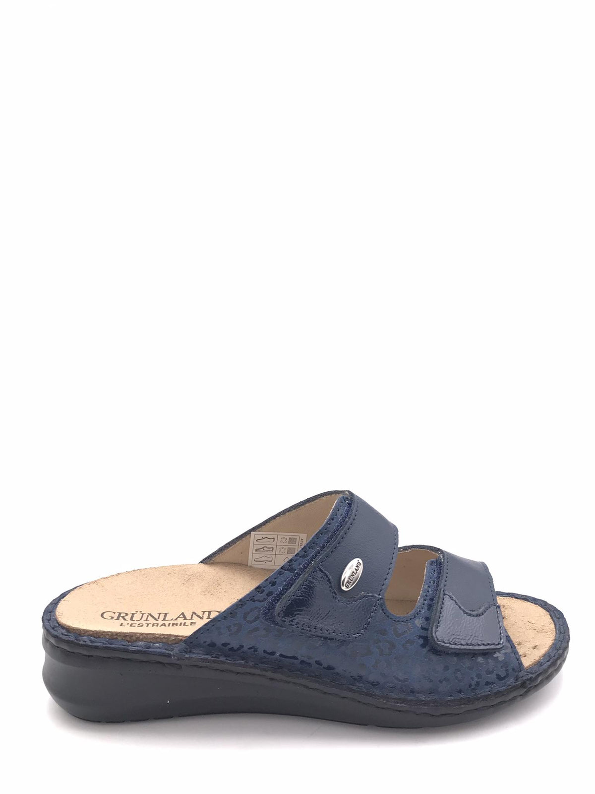 Ciabatta Dami estraibile blu CE0256 BLU GRUNLAND 