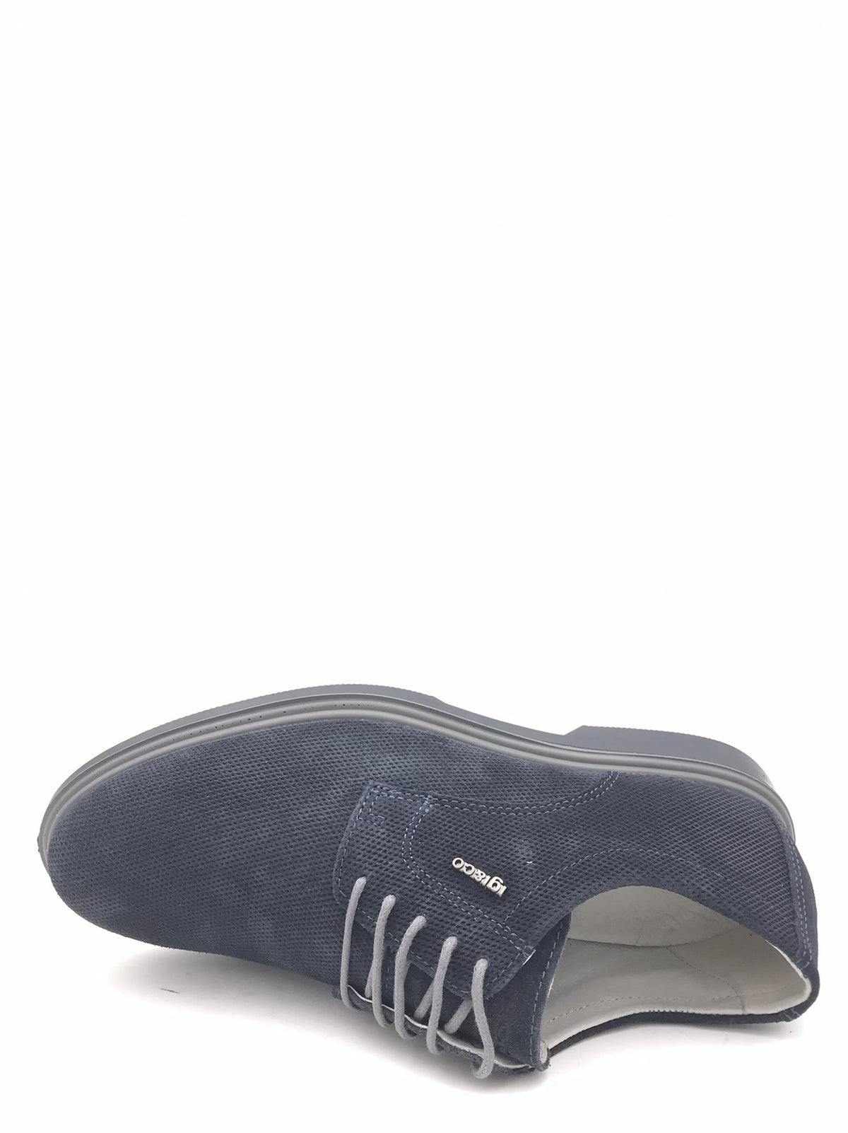 Scarpa allacciata micro forata blu 5607000 BLU IGI&CO 