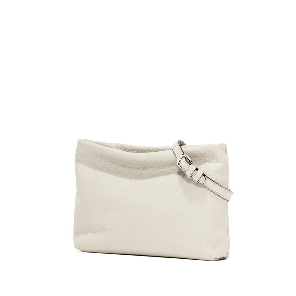 Borsa Brenda bottalata marble BS8265 LATTE GIANNI CHIARINI 