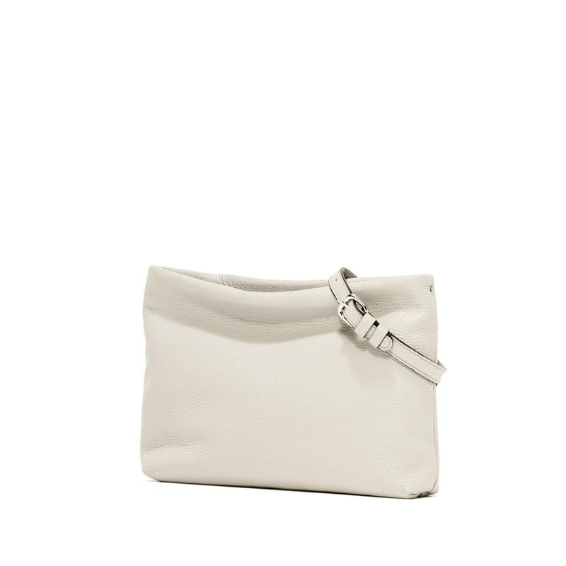 Borsa Brenda bottalata marble BS8265 LATTE GIANNI CHIARINI 