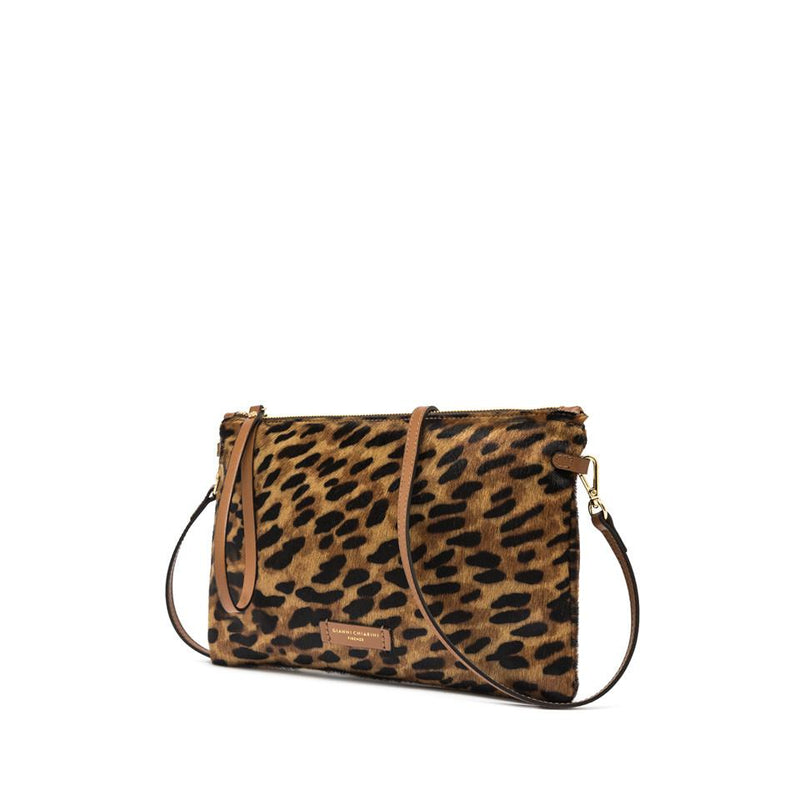 Pochette Hermy in cavallino lince BS3905 LINCE-CUOIO GIANNI CHIARINI 