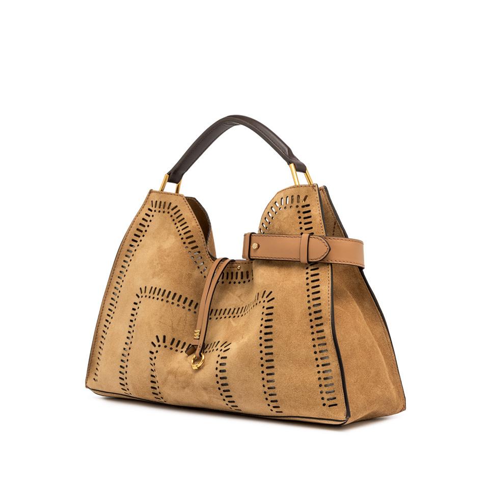 Borsa Aurora large peanut butter BS11266 CUOIO GIANNI CHIARINI 