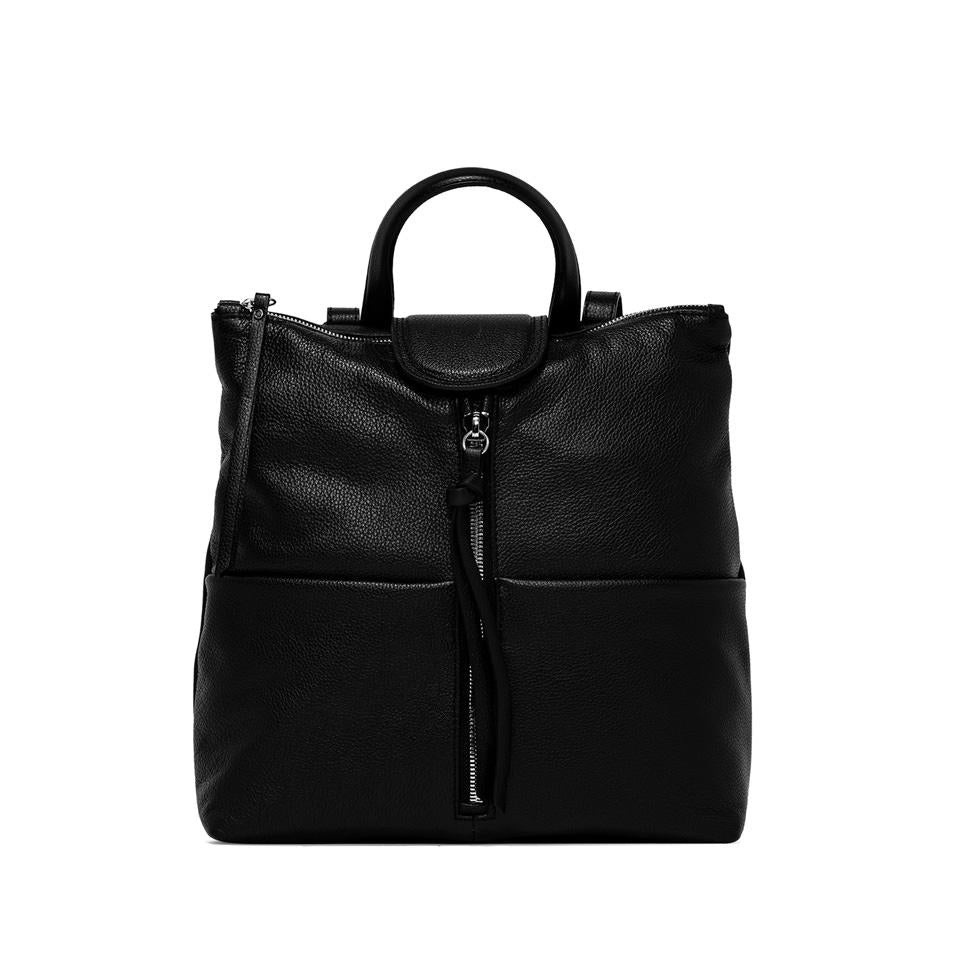 Zaino Giada in pelle bottalata nera ZN7040 NERO GIANNI CHIARINI 