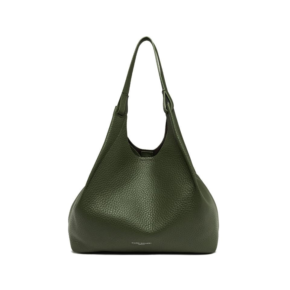 Borsa Dua large deep fir-moro BS9720 VERDE GIANNI CHIARINI 