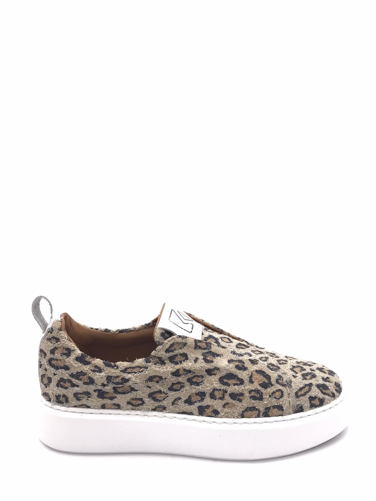 Sneakers slip on in crosta leo SANT LEOPARDATO LEGAZZELLE 