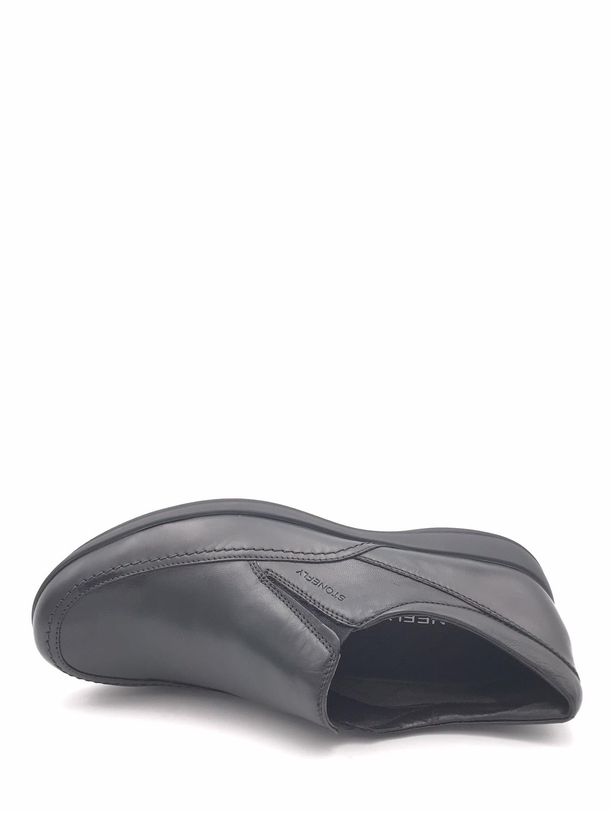 Scarpa uomo slip-on Season 3 in nappa nera 104900 NERO STONEFLY 