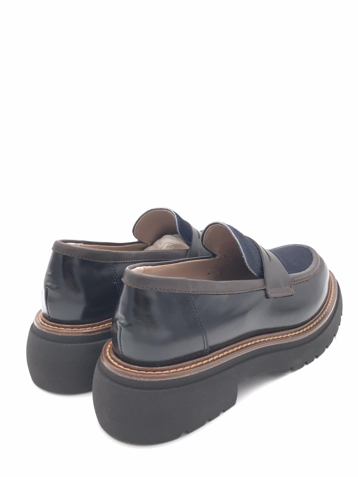 Mocassino nero-blu 2232 NERO-BLU CATERINA C 