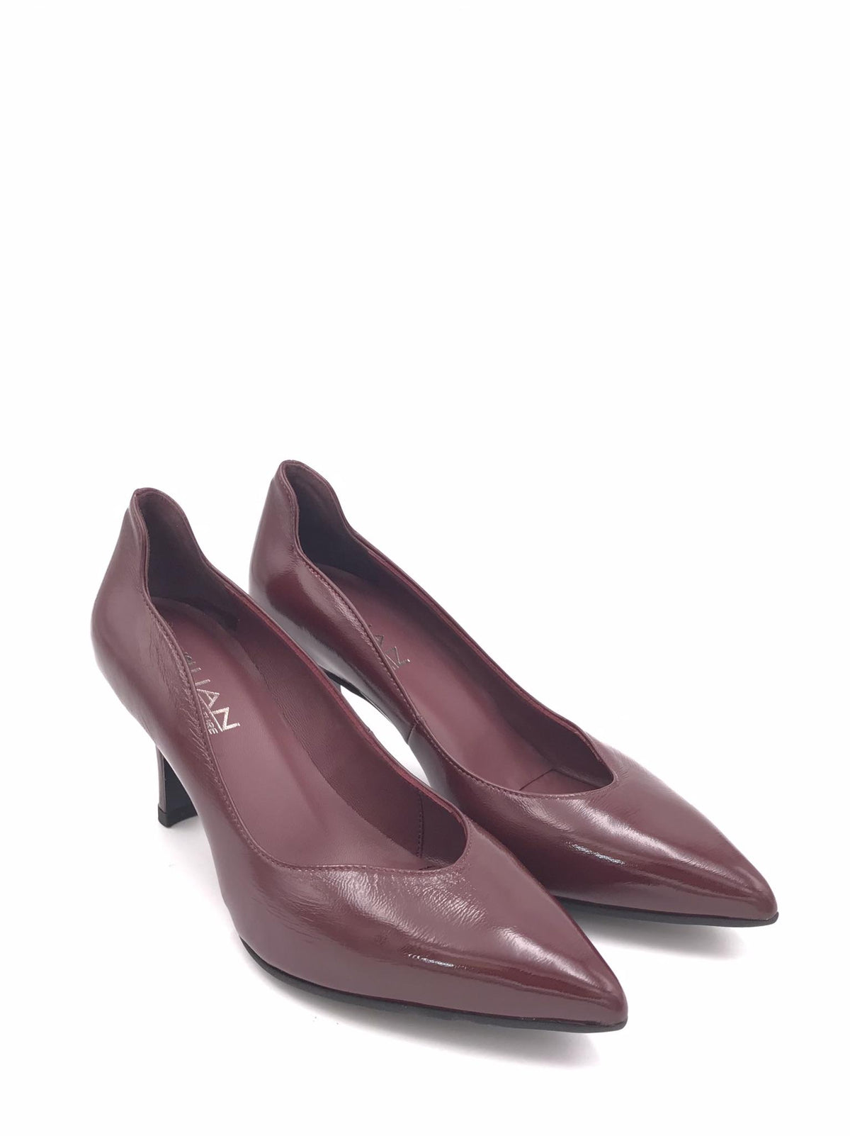 Decollete Lory scollo assimmetrico naplak bordò 3708 LUXBORDEAU ZULIAN 