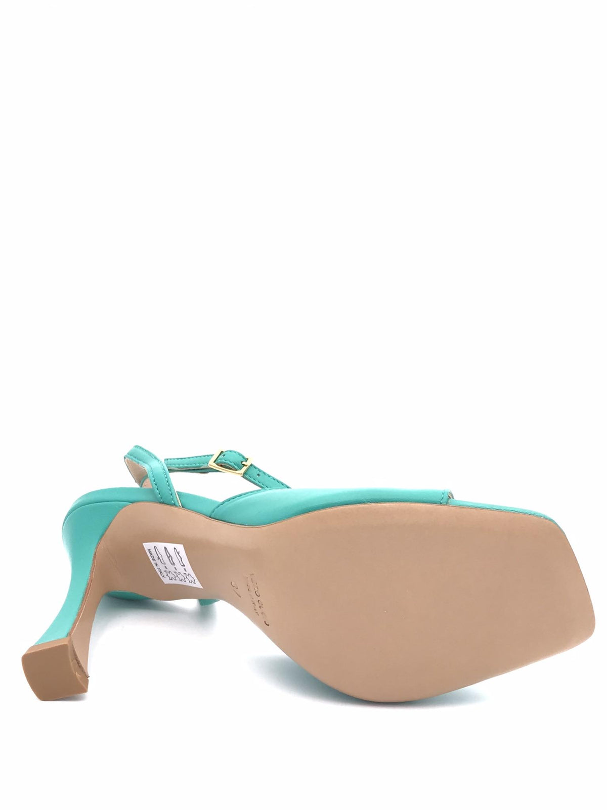 Sandalo Elena in nappa verde smeraldo 26103 VERDE ZULIAN 