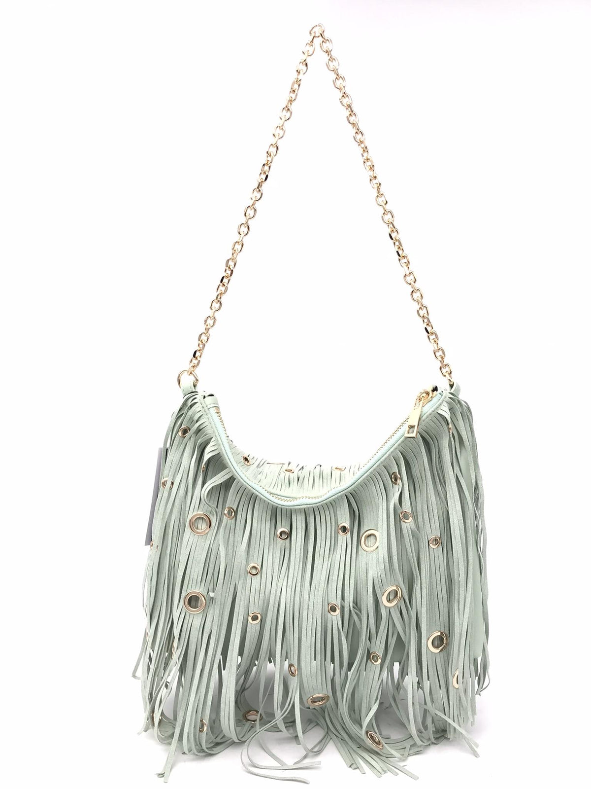 Pochette night edition fringes menta 151M-KY-491 MENTA LA CARRIE 