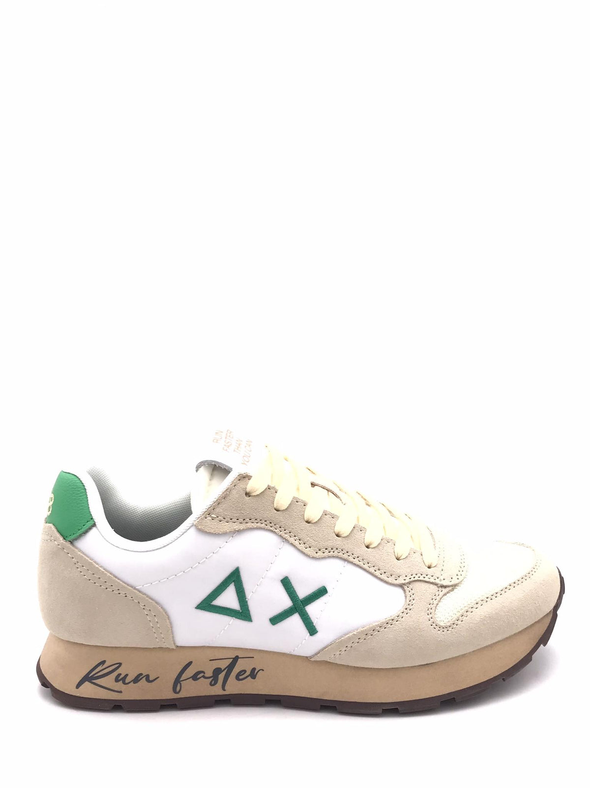 Sneakers uomo Tom vintage bianco-panna