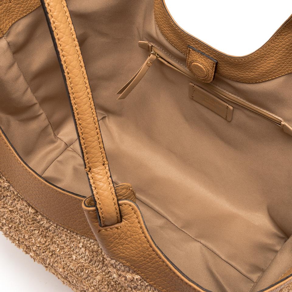 Borsa Dua paglia naturale fru fru BS11120 NATURALE GIANNI CHIARINI 